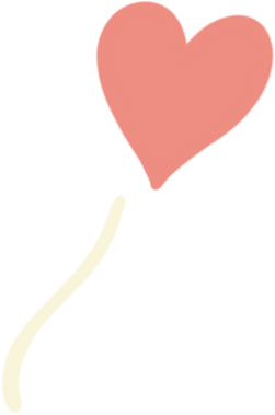 Cute Korean Cafe Decorations Heart